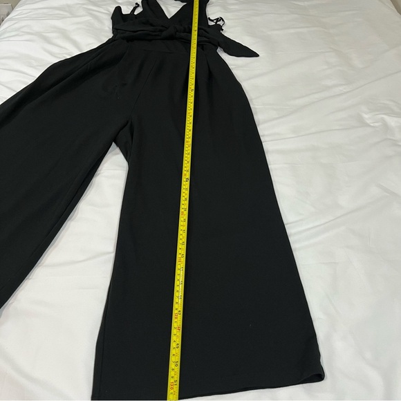 Anthropologie Black Halter Jumpsuit - Picture 10 of 14